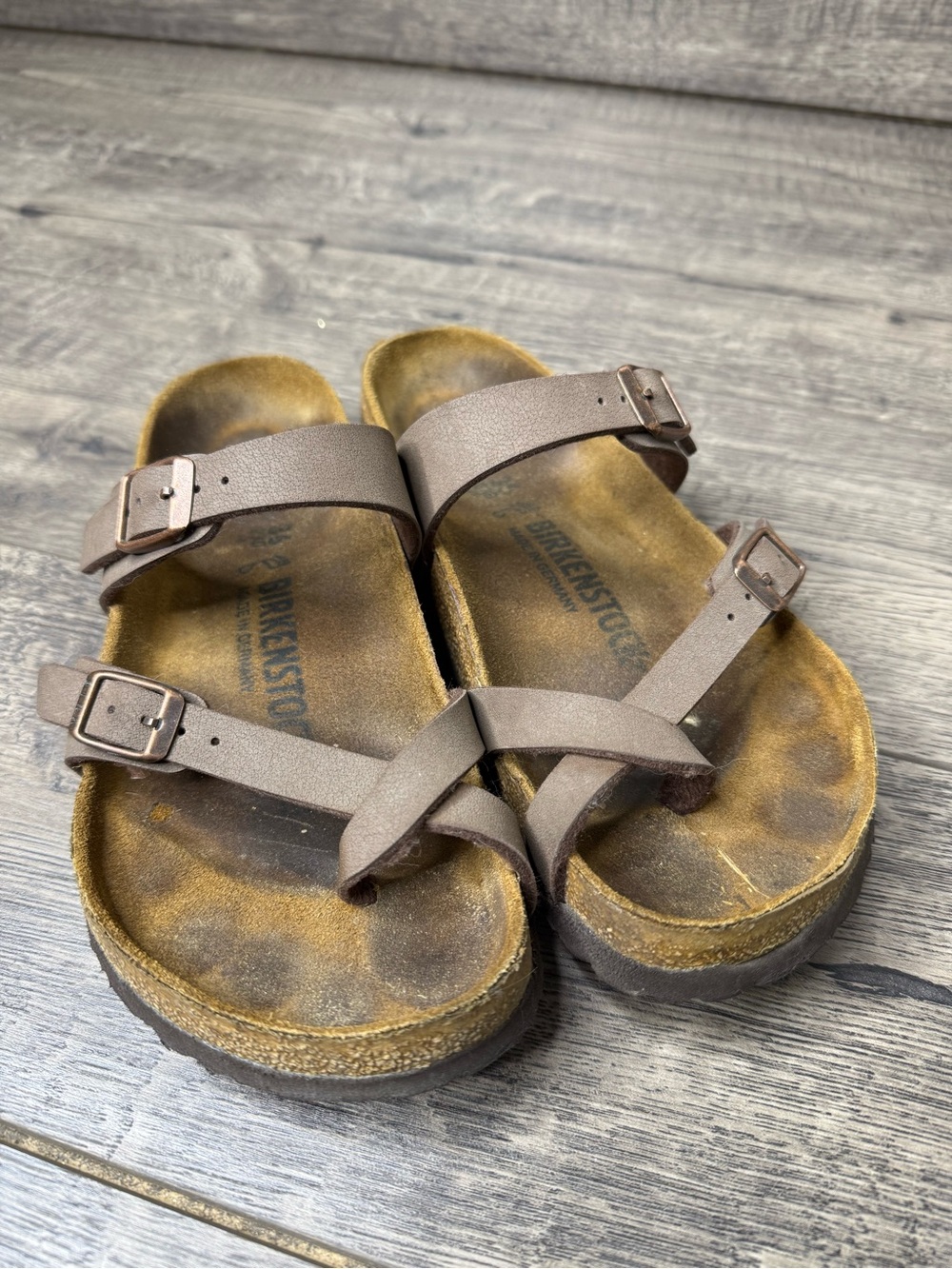Birkenstock Mayari Brown Sandal Women Size 36